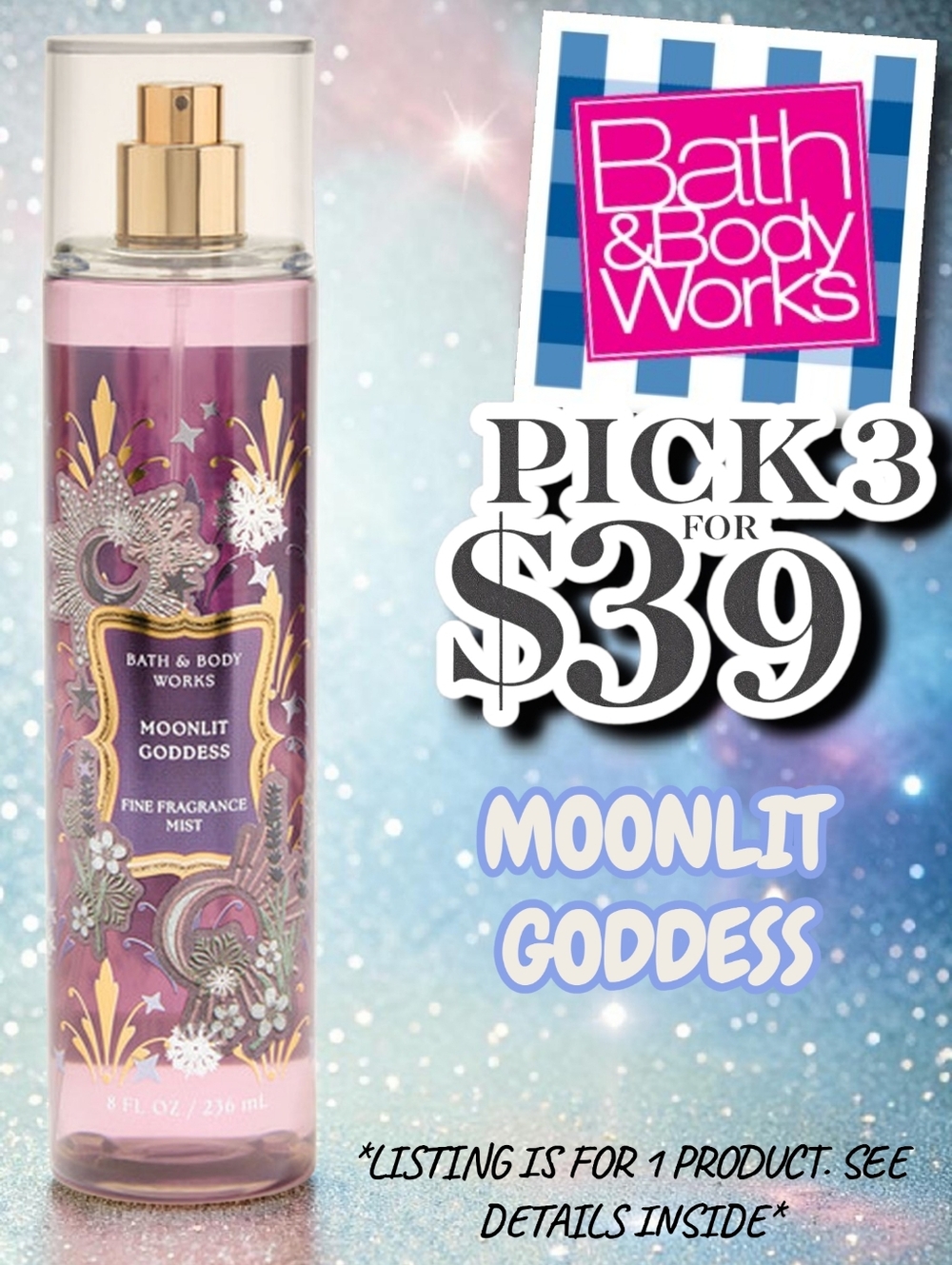 Bath & Body Works Moonlit Goddess - NEW